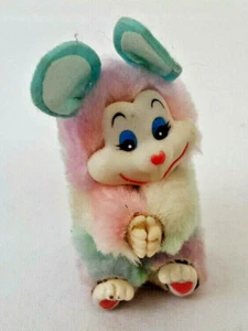 Vintage Dakin Fuzzy Squeezing Pencil Hugger Bunny Rabbit RARE Collectable - Picture 1 of 6