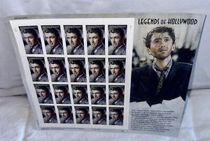 VINTAGE 2006 US STAMP JAMES STEWART LEGENDS HOLLYWOOD MINT SHEET 41c 20 STAMPS - Picture 1 of 7