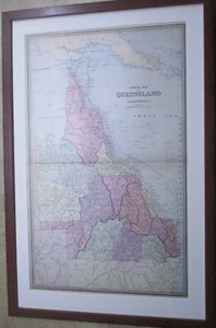 Map of Queensland. 1886. - Picture 1 of 1