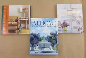 3 Books - House Beautiful Style Secrets, At Home w/Roehm and Animal House Style - Imagen 1 de 10