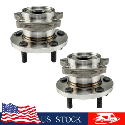 Pair Rear Wheel Bearing & Hubs Assembly for 2007 2008 2009 - 2015 Mazda CX-9 AWD - Imagem 1 de 4