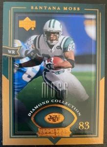Santana MOSS 2004 Upper Deck Diamond Collection All-Star #43 New York Jets - Picture 1 of 2