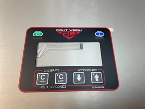 Peso Derecho Serie 201 Medidores Digitales Control Membrana Interruptor Repuesto, Nuevo - Imagen 1 de 2