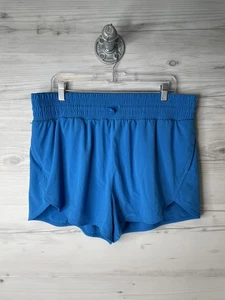 Pantaloncini da corsa All in Motion uomo XL blu vita fumè foderati asciugatura rapida attivi - Foto 1 di 12