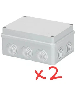 Gewiss GW44006 44 CE Range Scatola di Giunzione Grigio X2 - Foto 1 di 4