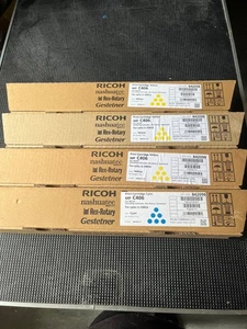 Ricoh mieszanka 4 tonerów - 842096 x1 842098 x3 do MPC406 Oryginalne, VAT w zestawie - Zdjęcie 1 z 1