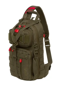 Fieldline Pro Series Roe Sling Pack OD Green Military Outdoors Hiking Backpack - Picture 1 of 24