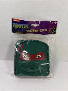 Nickelodeon Teenage Mutant Ninja Turtles Sandwich Saver Lunch Box New - Picture 1 of 2