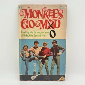 The Monkees Go Mad (Mod) By Patrick O'Connor 1967 Popular Library 1967 Vintage - Picture 1 of 8