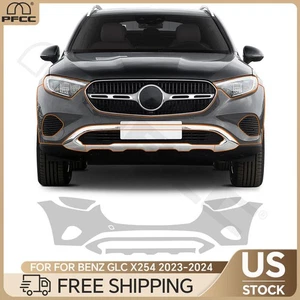 For Benz GLC X254 Base 2023-2024 Front Bumper Precut Paint Protection Film (PPF) - Picture 1 of 20