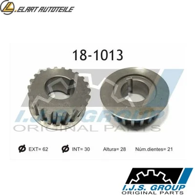 UMLENKFÜHRUNGSROLLE ZAHNRIEMEN 18-1013 FÜR CITROËN RHH/RHE/RHX/RHY/RHZ 2.0L 4cyl - Bild 1 von 4