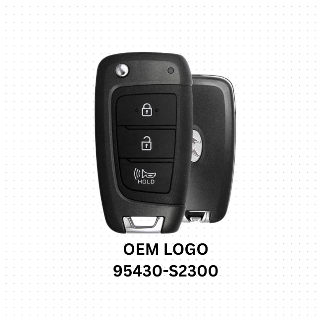 OEM 2018-2022 HYUNDAI SANTA FE FLIP KEYLESS REMOTE FOB TQ8-RKE-4F41 95430-S2300 - Image 1 of 1