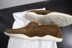 Harrys Of London Basel Deck Suede Shoe Chestnut UK 8 RRP £375 - Picture 1 of 8
