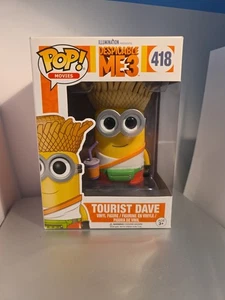 Funko Pop! Movies Despicable Me 3 Tourist Dave #418 **FREE SHIPPING** - Picture 1 of 6