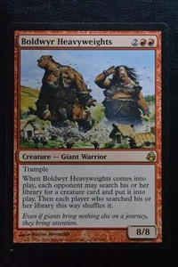 Magic The Gathering MTG BOLDWYR HEAVYWEIGHTS Morningtide LP Lightly Played - Bild 1 von 2