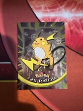 Topps Pokémon Raichu #26 Holo Foil 1999 Card NEAR MINT- MINT