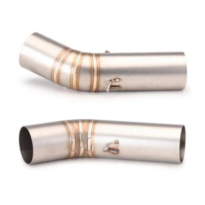 Tubo medio de escape de motocicleta antideslizante para Ducati 848 1098 1198 Foto 1 de 4