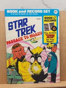 Star Trek Passage To Moauv Book & Record Set 1975 - Bild 1 von 6
