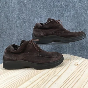 Kenneth Cole Zapatos Para Hombres 15 Sin usar, Puntera Oxford 10129 Informales Cuero Marrón Con Cordones - Imagen 1 de 17
