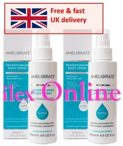2 x AMELIORATE TRANSFORMING BODY SPRAY ❤️ANWENDUNG FÜR: HOLPRIGE, SEHR TROCKENE, RAUE HAUT❤️ - Bild 1 von 3