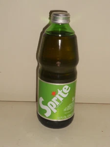 Botella de producción corta vintage 1974 32 OZ Coca Cola SPRITE etiqueta de lámina - Imagen 1 de 7