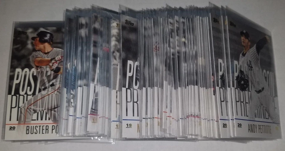 2018 Topps Update Postseason Preeminence Insert Card You Pick Complete Your Set - Image 1 of 1