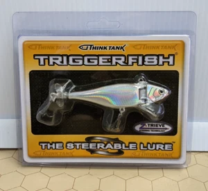 Triggerfish Steerable Z-trieve Technology Silver Shad Think Tank 4.5" 5/8 oz - Picture 1 of 8