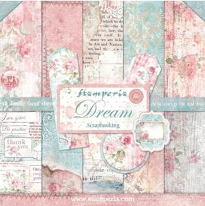 Stamperia DREAM - 12"" X 12"" papel de doble cara - 10 HOJAS - Imagen 1 de 11