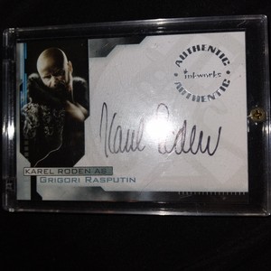 HELLBOY - KAREL RODEN as GRIGORI RASPUTIN - AUTOGRAPH