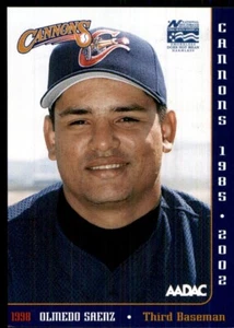 2002 AADAC Calgary Cannons All-Time Team Olmedo Saenz #NNO - Picture 1 of 2