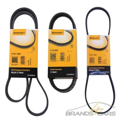 CONTITECH KEIL-RIPPEN-RIEMEN-SATZ FÜR AUDI A4 8D B5 1.6 1.8 +T BJ 94-01 - Bild 1 von 4