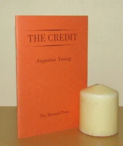 Augustus Young - The Credit - 1st/1st (1980 Menard Press PB First Edition) - Imagen 1 de 4