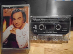 RARE OOP Neil Diamond CASSETTE TAPE The Christmas Album pop 14 trax Silver Bells - Picture 1 of 2