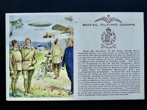 History & Tradition ROYAL FLYING CORPS c1915 Postcard by Gale & Polden No.110a - Picture 1 of 2