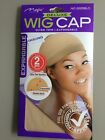 WIG CAP ( 2 in a Pack )  Breathable Stocking Nylon Stretch Material