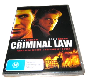 Criminal Law - Kevin Bacon - Rare Aus Release - New Sealed DVD - Region 4 - Picture 1 of 1
