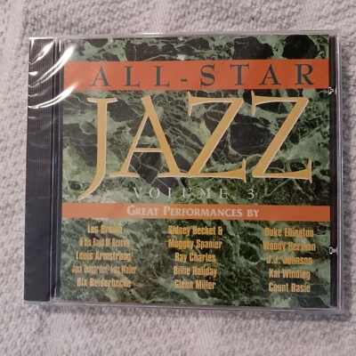 All Star Jazz Volume 3 Great Performances (CD, 1995) New Sealed Music  - Image 1 of 4