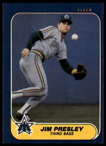 1986 Fleer #473 Jim Presley - Picture 1 of 2