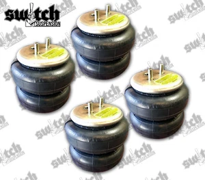 Firestone Air Bag 2500 Lbs Ride Rite Air Spring With 3/8 Port Sold As Set of 4 - Picture 1 of 12