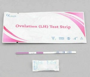 100 Ovulationstest Streifen 10miu/ml LH Eisprung Ovulation Test Damen Fruchtb - Bild 1 von 1