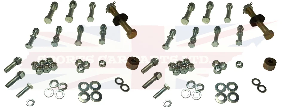 New Front Suspension A Arm Bolt Kit for Triumph TR6 TR250 TR4A 307209FK Made UK - Изображение 1 из 1
