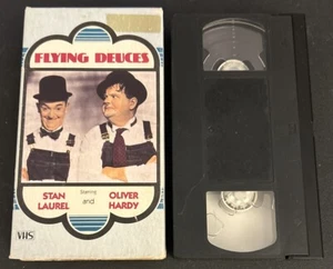 Flying Deuces Laurel & Hardy VHS Tape Comedy Jean Parker Reginald Gardiner 1984 - Picture 1 of 8
