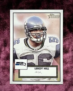 Camiseta deportiva Leroy Hill 1952 Topps Heritage RC facsímil automática Seahawks Clemson SP - Imagen 1 de 4