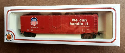 BACHMANN 5 Trains HO SCALE UNION PACIFIC UP168178 51' Steel Plug Door Box Car - Image 1 of 4