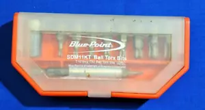 Blue Point SDM11KT 11 piece Ball Torx bit set T10 - T50 - Picture 1 of 4