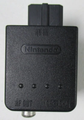Nintendo 64 N64 GameCube SNES RF Modulator Adapter NUS-003 USA - Image 1 of 4