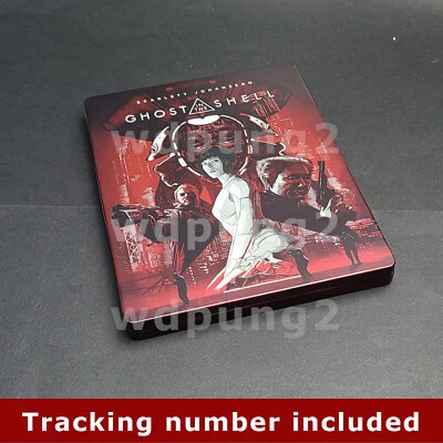[USED] Ghost in the Shell (2017) BLU-RAY 2D & 3D Steelbook / Scarlett Johansson - Image 1 of 4