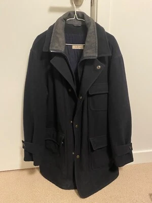 Abrigo de lana Zegna vintage Foto 1 de 4