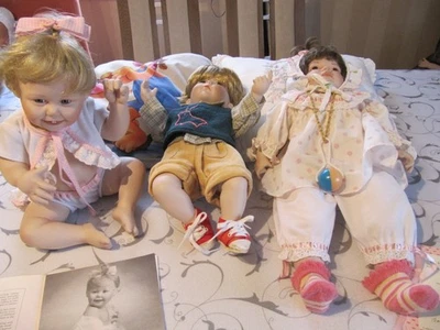 Puppen von Ashton Drake 3er Set - Bild 1 von 4