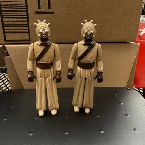 Vintage Star Wars 1977 Sand People Tusken Raider Action Figuren Original Lot - Bild 1 von 11